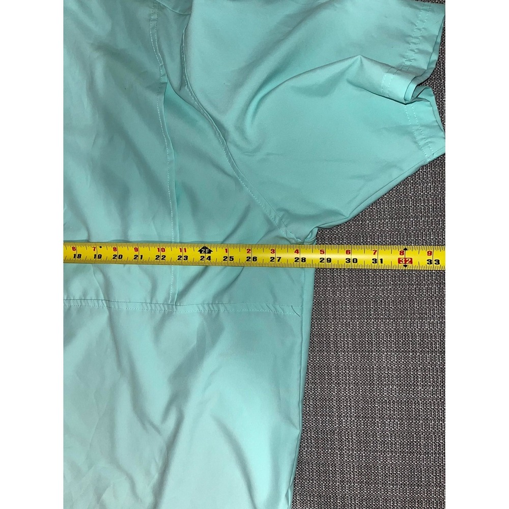 Columbia PFG Fishing Shirt Mens 2XL Aqua‎ Short Sleeve Spread Collar Button Up - Picture 10 of 14
